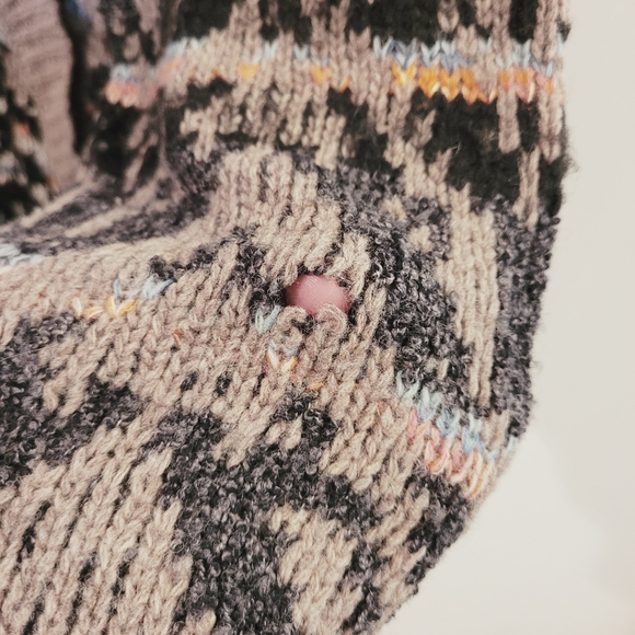 Free People Fair Isle Nordic Cardigan Sweater - Picture 5 of 7